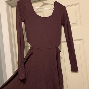 Cute dark purple dress